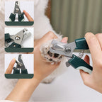 Professional Dog Grooming Clippers - Cordless Low Noise Pet Hair Trimmer Kit