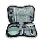 Professional Dog Grooming Clippers - Cordless Low Noise Pet Hair Trimmer Kit