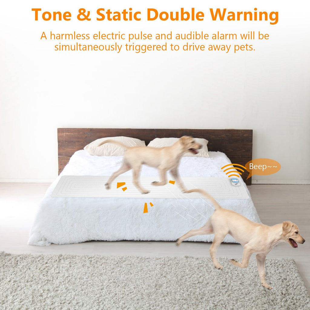 1Pc Electronic Pet Training Mat Indoor Safe Shock Training Pad For Dogs Cats Pet Barrier 60x12in With 3 Training Modes